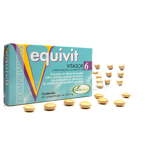 VITASOR 6- Equivit (60 compr.)